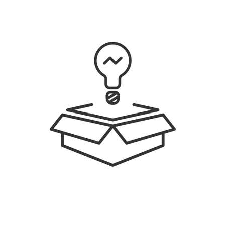 Product release icon in filled, thin line, outline and stroke style. Vector illustrationのイラスト素材