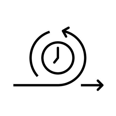 Agile, Cycle, Development, Fast, Iteration turquoise highlight circle point. Vector iconのイラスト素材