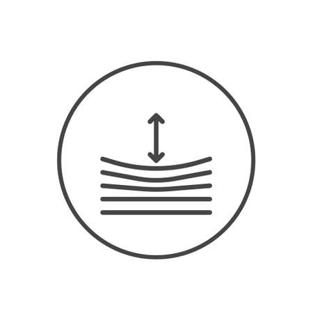 Trend Resilience icon on white background. Vector illustration. Eps 10.のイラスト素材