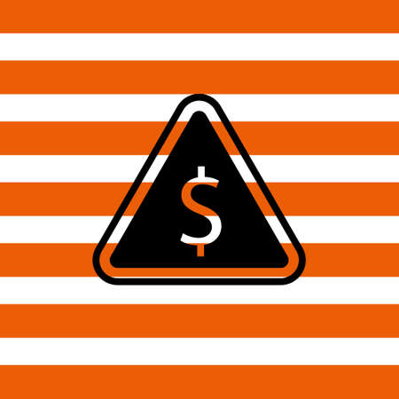 Risk Capital outline icon. Thin line concept element from risk management icons collection.のイラスト素材