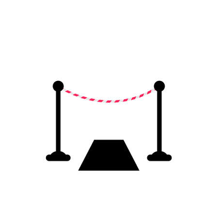 event icon vector on white background. Red coverのイラスト素材
