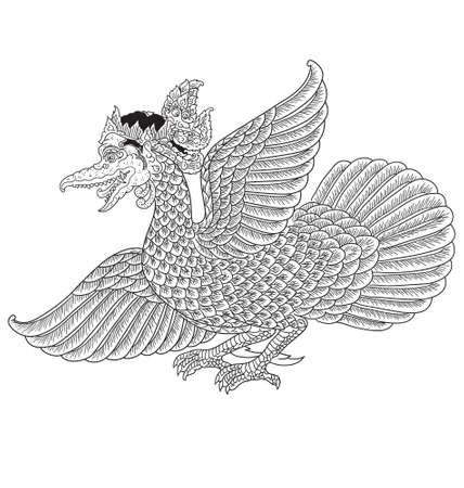 Garuda Mahambiraのイラスト素材