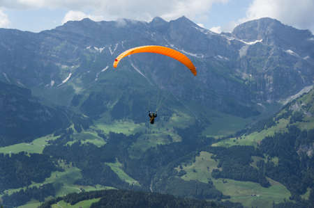 Parachuterの写真素材