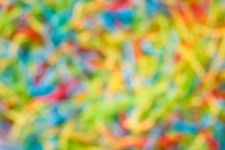 Abstract multi color blurred defocused background for design. Bright vibrant colored pattern.の写真素材