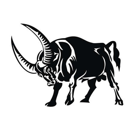 buffaloのイラスト素材