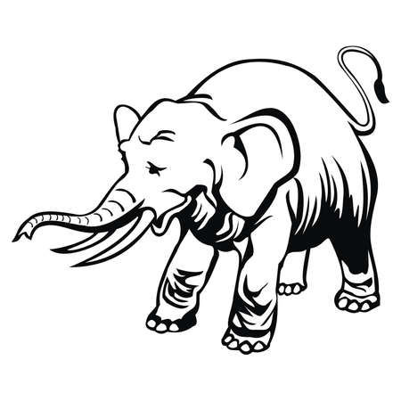 elephantのイラスト素材