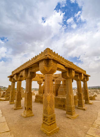 Chukhandi Old graveyard Karachi, Pakistan built between the 15 to 18 centuries A.Dの写真素材