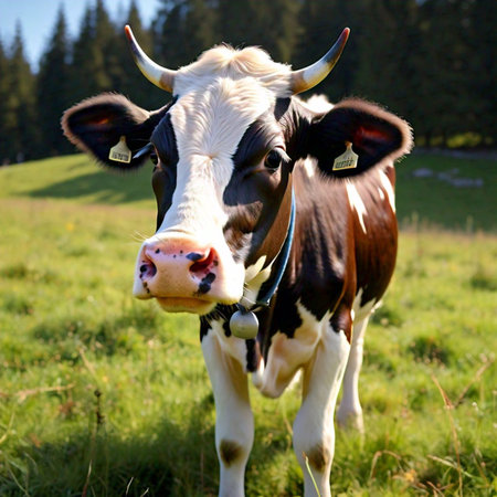 Cow in karachiの写真素材
