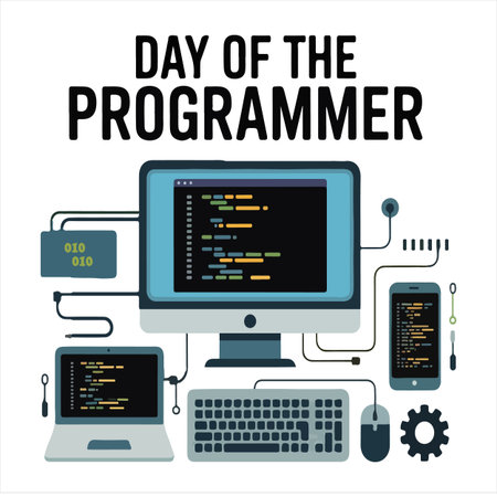 Day of the Programmer celebration poster design