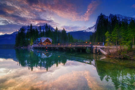Emerals Lake のeditorial素材