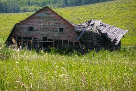 Abandoned barnの写真素材