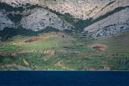 Seacape Panorama, Island of Pag in Croatia