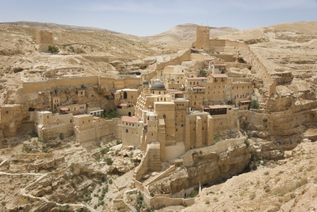 the ancient monastery of Mar Sabas in the Israeli Judean desert is about 1500 years old the ancient monastery of Mar Sabas in the Israeli Judean desert is about 1500 years old