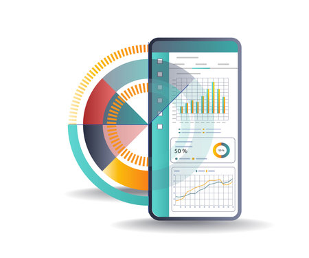 Analyzing Growth Speed in Online Business Investmentsのイラスト素材