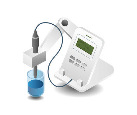 Digital technology laboratory experimental toolsのイラスト素材