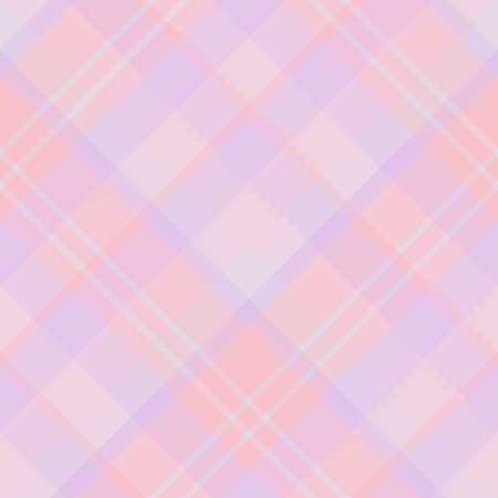 Seamless pattern in stylish light pink, lilac and gray colors for plaid, fabric, textile, clothes,...
