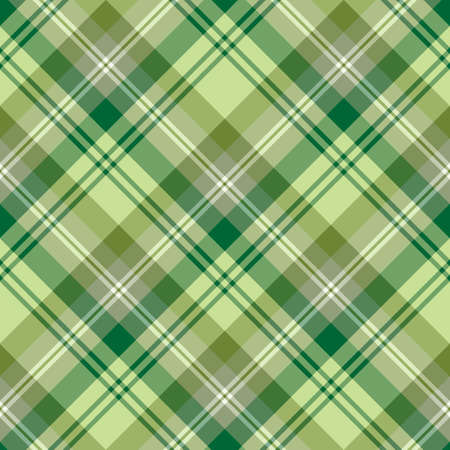 Seamless pattern in marvelous cozy green colors for plaid, fabric, textile, clothes, tablecloth and other things. Vector image. 2のイラスト素材
