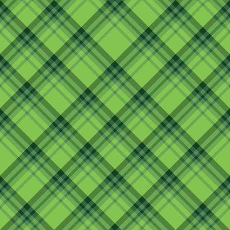 Seamless pattern in magnificent forest green colors for plaid, fabric, textile, clothes, tablecloth and other things. Vector image.のイラスト素材