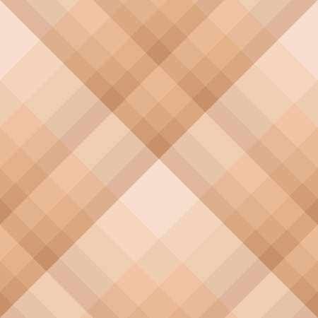 Seamless pattern in light beige colors for plaid, fabric, textile, clothes, tablecloth and other things. Vector image. 2のイラスト素材