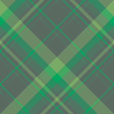 Seamless pattern in lovely gray and light and dark green colors for plaid, fabric, textile, clothes, tablecloth and other things. Vector image. 2のイラスト素材