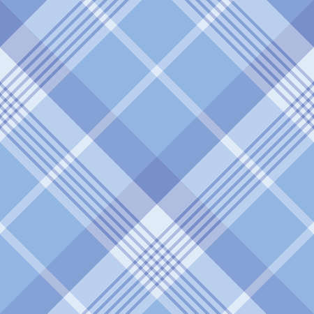 Seamless pattern in great discreet light blue colors for plaid, fabric, textile, clothes, tablecloth and other things. Vector image.のイラスト素材