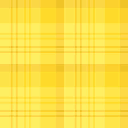 Seamless pattern in charming yellow colors for plaid, fabric, textile, clothes, tablecloth and other things. Vector image.のイラスト素材