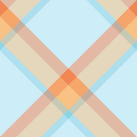 Seamless pattern in summer orange and blue colors for plaid, fabric, textile, clothes, tablecloth...