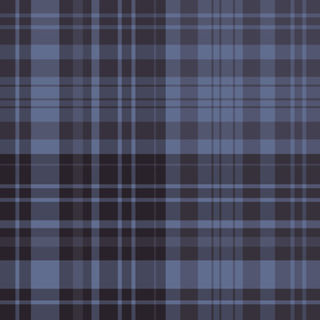 Seamless pattern in awesome dark colors for plaid, fabric, textile, clothes, tablecloth and other things. Vector image.のイラスト素材