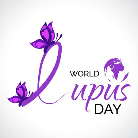 World Lupus Day.のイラスト素材