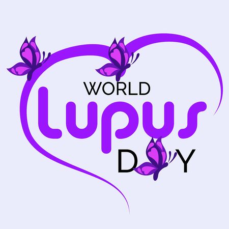 World Lupus Day.のイラスト素材