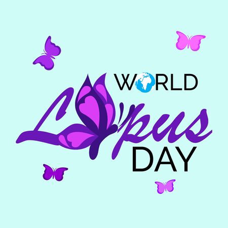 World Lupus Day.のイラスト素材