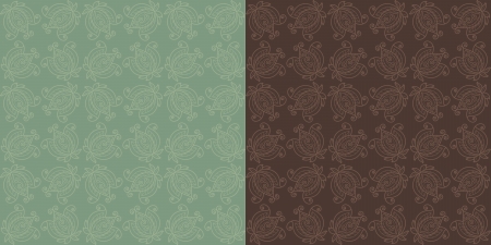 Seamless Floral Patternのイラスト素材