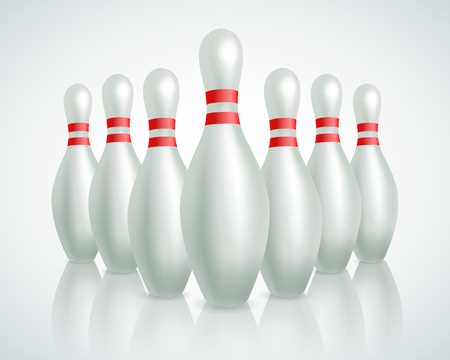 Vector Bowlingのイラスト素材