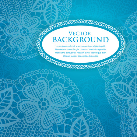 round ornamental frame, vector illustrationのイラスト素材