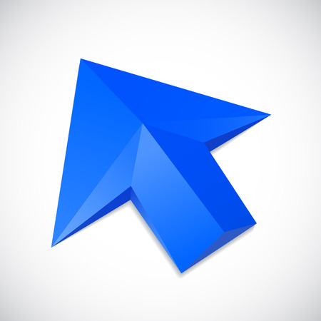 Vector arrow cursorのイラスト素材