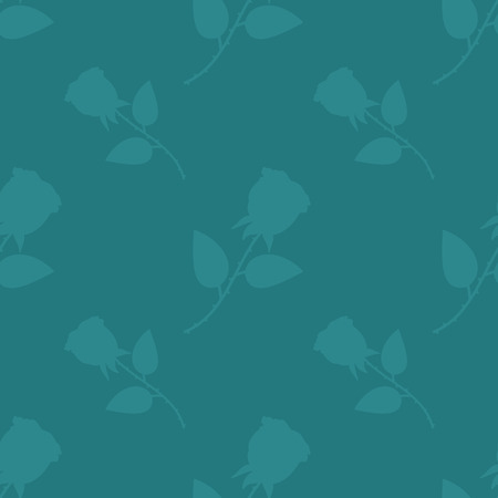 Seamless cute rose ,flower pattern vectorのイラスト素材