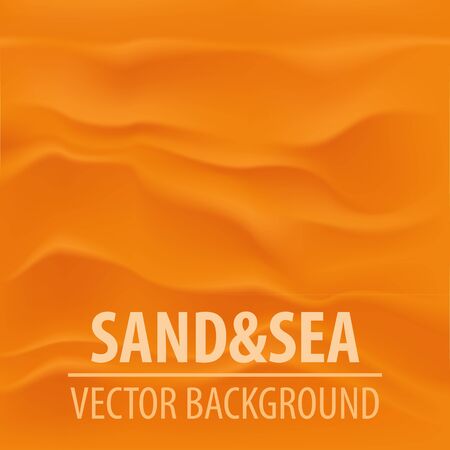 Vector sand summer travel backgroundのイラスト素材