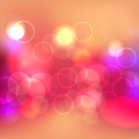 Abstract background with blurred defocused lightsのイラスト素材