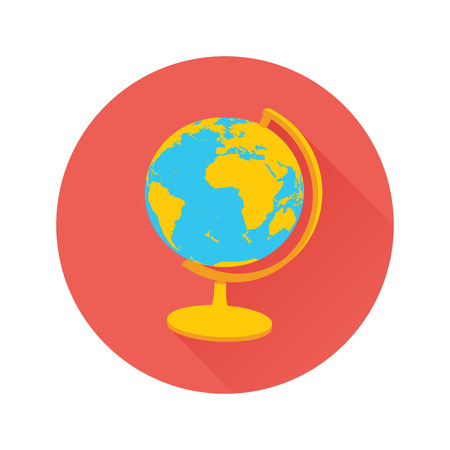 Vector Earth Globe Iconのイラスト素材