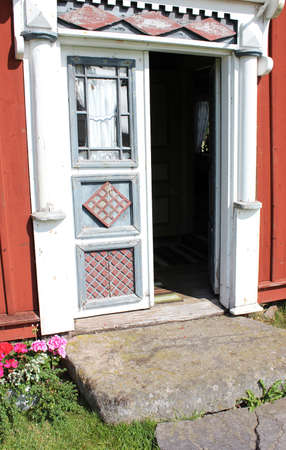 Old doorの写真素材