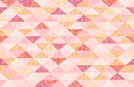 Rose Quatz Marble Triangle Pattern Background Illustrationのイラスト素材