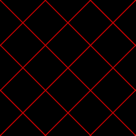 Red Grid Square Black Background Vector Illustrationのイラスト素材