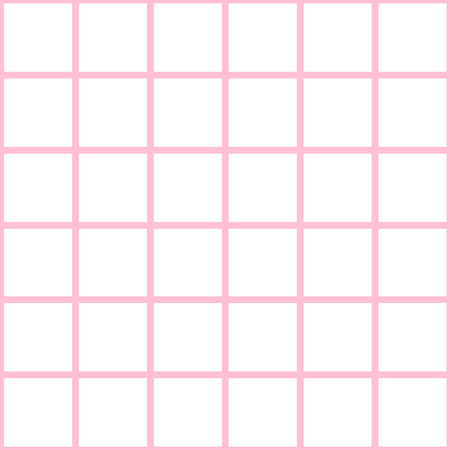 Pink Grid White Valentine Chess Board Background Vector Illustrationのイラスト素材