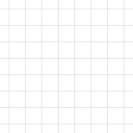 Black Dash Square Seamless on White Background. Vector Illustration.のイラスト素材