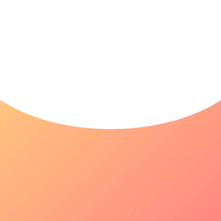 Peachy Pink Orange Pastel Template Banner. Vector Illustration.のイラスト素材