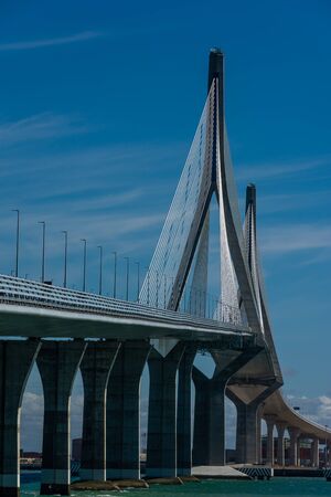 Bridge over the bay in Cadiz