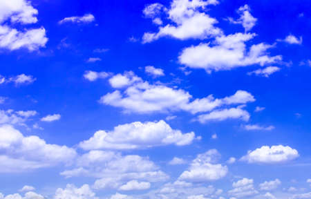 sky Background  blue  with white clouds.