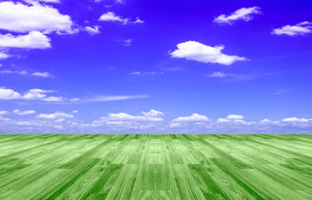 wooden Parquet floor hardwood and sky for design texture pattern and background.