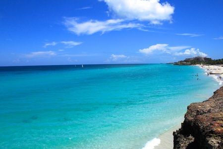 Varadero Beach in Varadero Cubaのeditorial素材