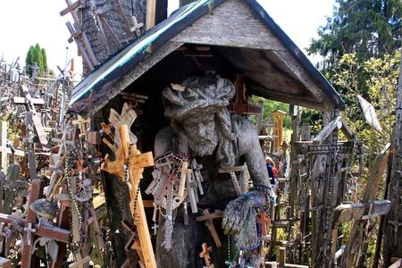 Hill of Crosses in Lithuaniaのeditorial素材